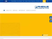 Tablet Screenshot of hu.rhenus.com