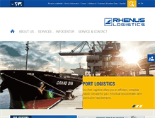 Tablet Screenshot of lu.rhenus.com