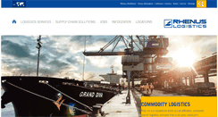 Desktop Screenshot of be.rhenus.com