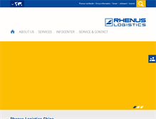 Tablet Screenshot of cn.rhenus.com